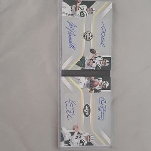 New York Jets signature quarterback card
